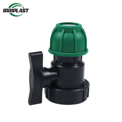 Pp Double Union Ball Valve Pn10 Pe Fitting Irrigation Pipe And Fittings